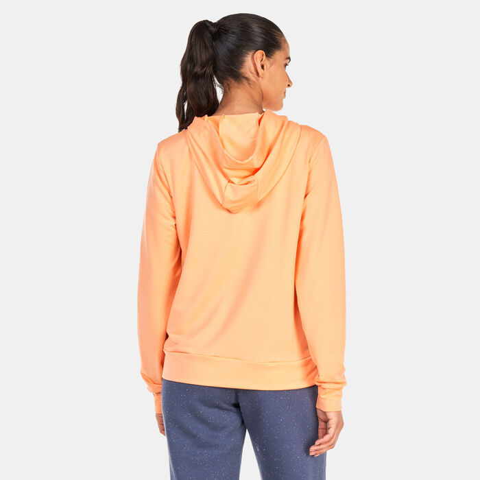 Under Armour Women's UA Rival Terry Hoodie Orange Under Armour Women's UA Rival Terry Hoodie Orange image number 1