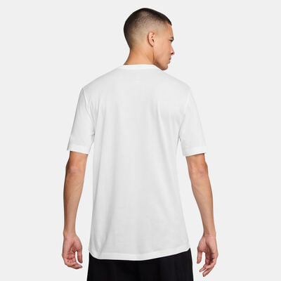 Nike Men's Dri-FIT Training T-Shirt White Nike Men's Dri-FIT Training T-Shirt White