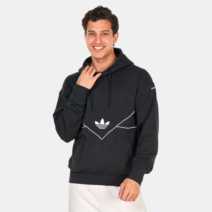 adidas Originals Men's Adicolor Archive Seasonal Hoodie Black image number 0