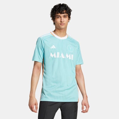 adidas Men's Inter Miami 24/25 Lionel Messi Third Replica Football Jersey Green adidas Men's Inter Miami 24/25 Lionel Messi Third Replica Football Jersey Green