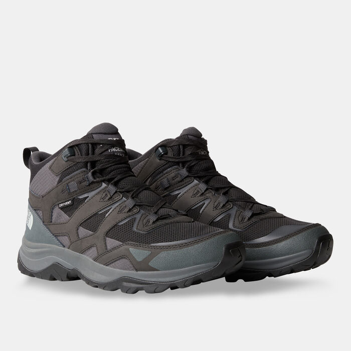 The North Face Men's Hedgehog 3 Mid Waterproof Hiking Shoes Black The North Face Men's Hedgehog 3 Mid Waterproof Hiking Shoes Black image number 1