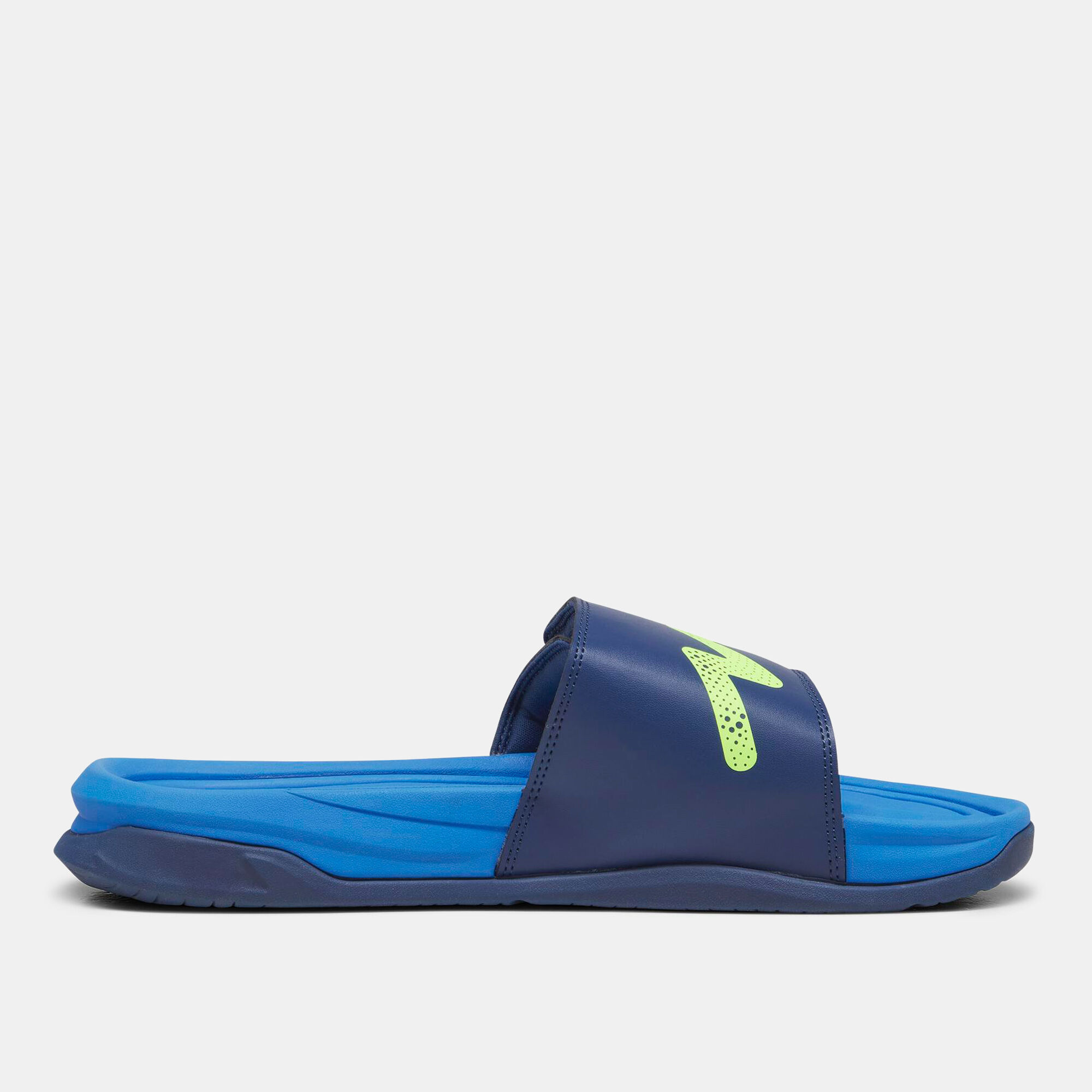 Puma blue on sale slide flip flop
