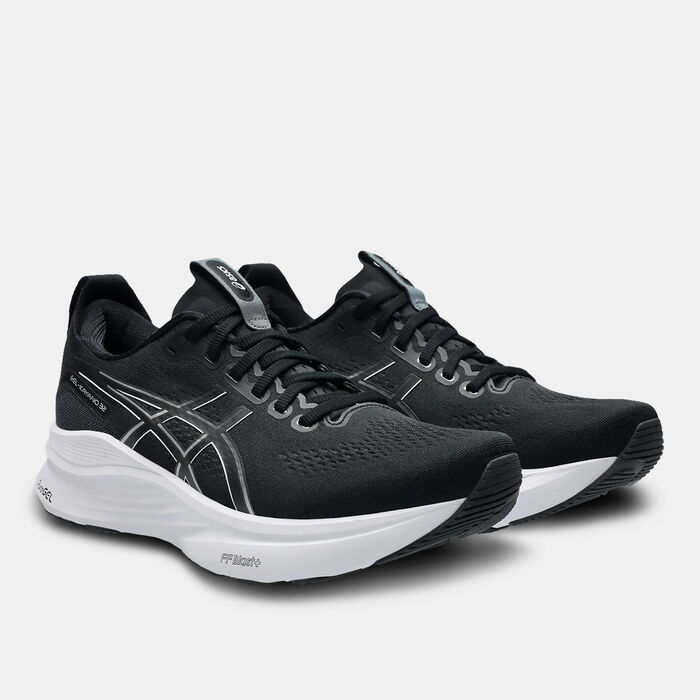 ASICS Men's GEL-KAYANO 32 Wide Running Shoes Black ASICS Men's GEL-KAYANO 32 Wide Running Shoes Black image number 1