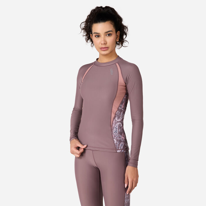 COEGA Women's Swimming Rashguard Blue image number 0