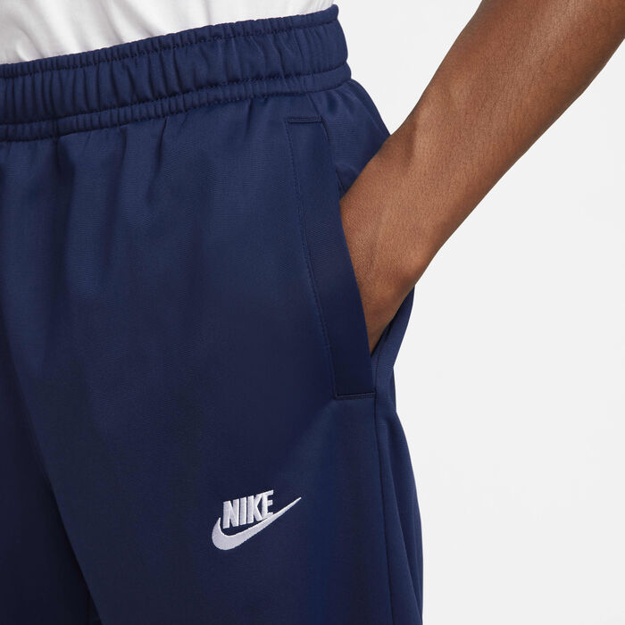 Nike Men's Club Poly-Knit Tracksuit Blue Nike Men's Club Poly-Knit Tracksuit Blue image number 6