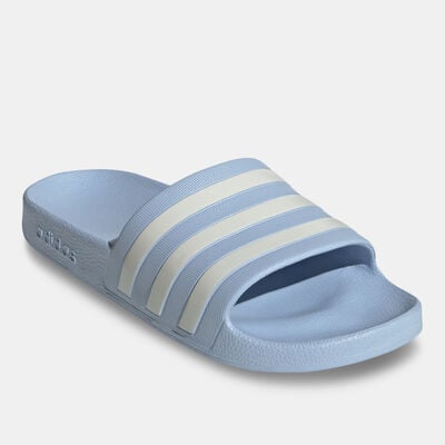 adidas Women's Adilette Aqua Slides Blue adidas Women's Adilette Aqua Slides Blue