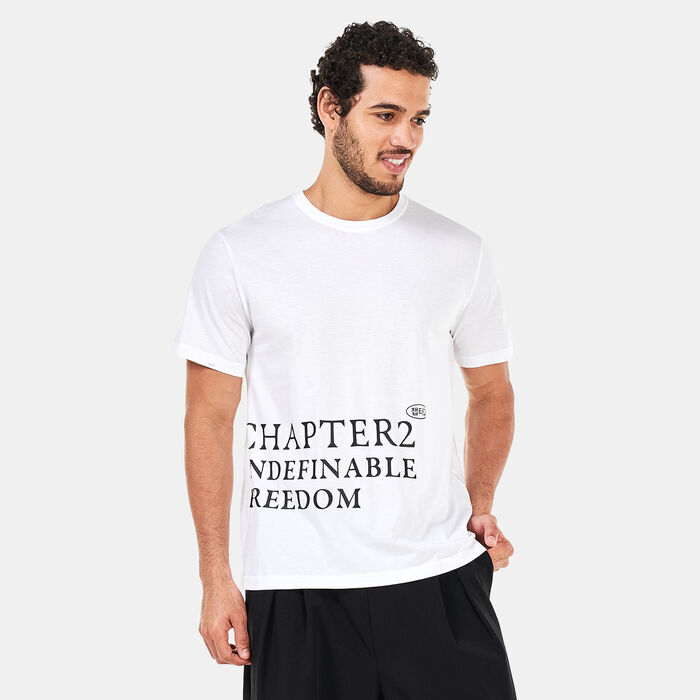 Tee Library Men's Supima Straight Hem T-Shirt White Tee Library Men's Supima Straight Hem T-Shirt White image number 0