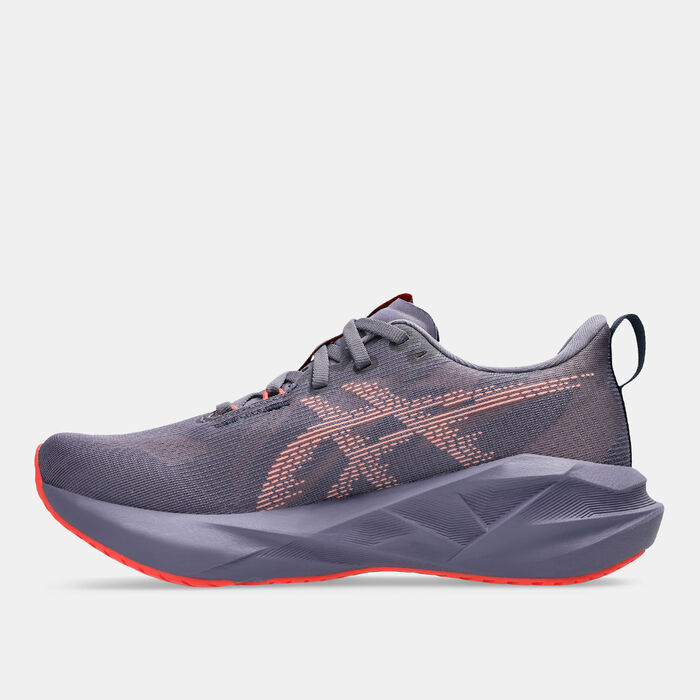 ASICS Women's NOVABLAST 5 Running Shoes Purple ASICS Women's NOVABLAST 5 Running Shoes Purple image number 3