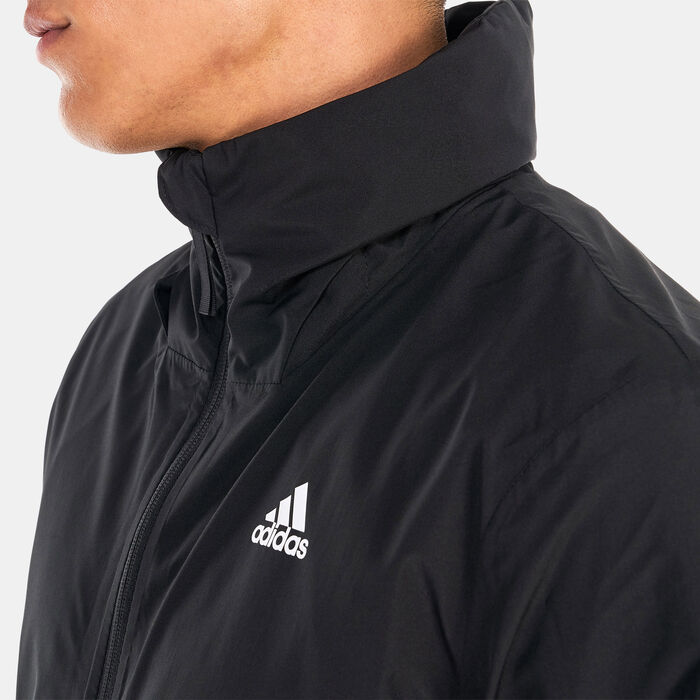 adidas Men's BSC 3-Stripes RAIN.RDY Jacket Black adidas Men's BSC 3-Stripes RAIN.RDY Jacket Black image number 3