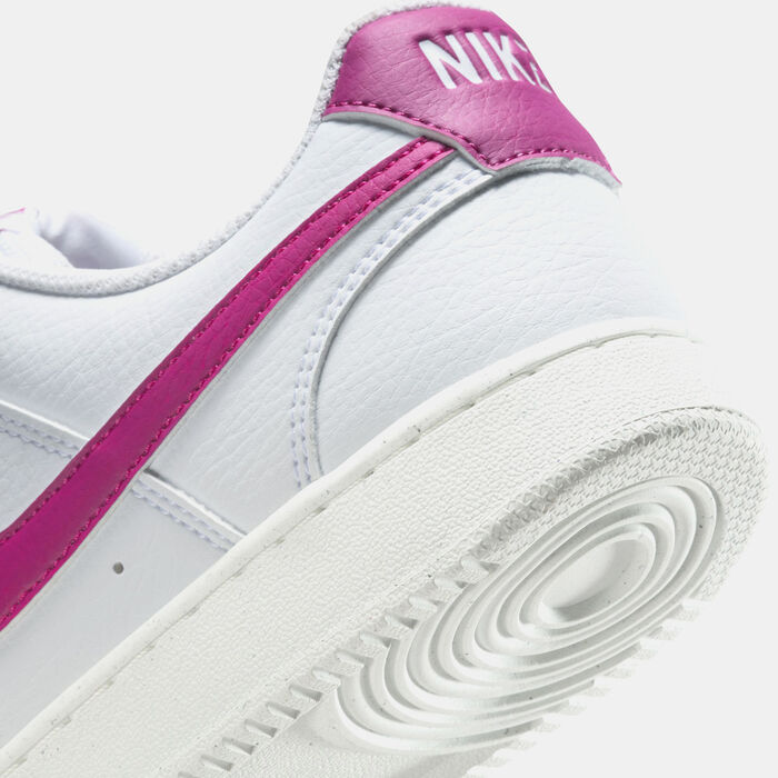 Nike Women's Court Vision Low Next Nature Shoes White image number 5