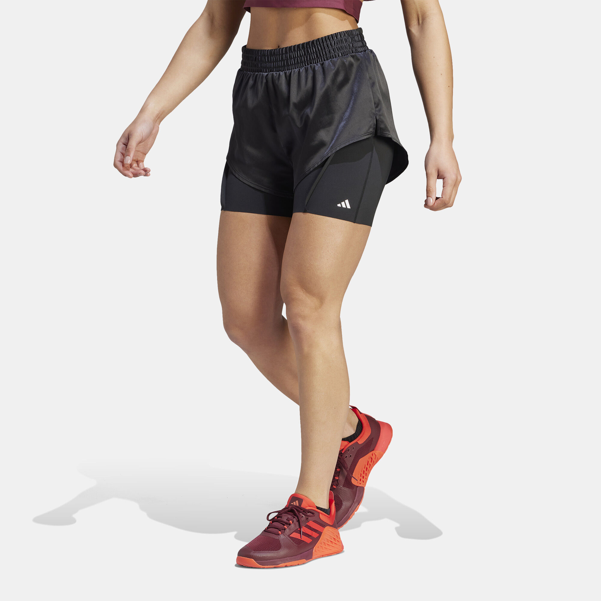 Women s Power AEROREADY 2 In 1 Training Shorts Black adidas in KSA SSS