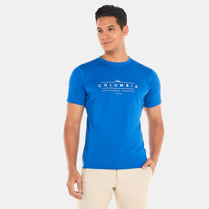 Columbia Men's Zero Rules Graphic T-Shirt Blue Columbia Men's Zero Rules Graphic T-Shirt Blue image number 0