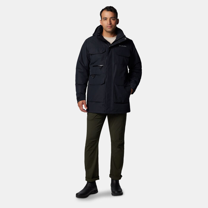Columbia Men's Landroamer II Waterproof Parka Jacket Black Columbia Men's Landroamer II Waterproof Parka Jacket Black image number 2