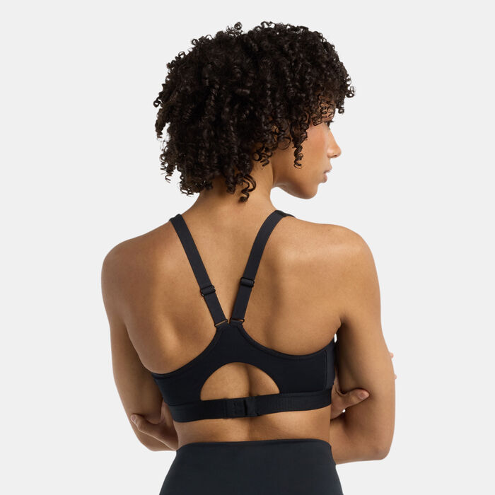 New Balance Women's Essential High-Support Running Sports Bra Black New Balance Women's Essential High-Support Running Sports Bra Black image number 1