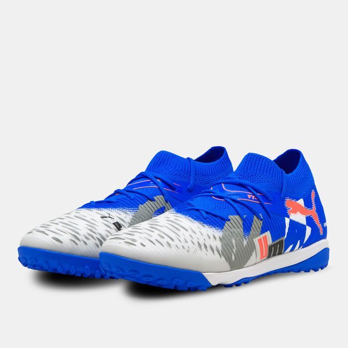 PUMA Men's FUTURE 8 Match Forever Turf Ground Football Shoes Blue PUMA Men's FUTURE 8 Match Forever Turf Ground Football Shoes Blue image number 1