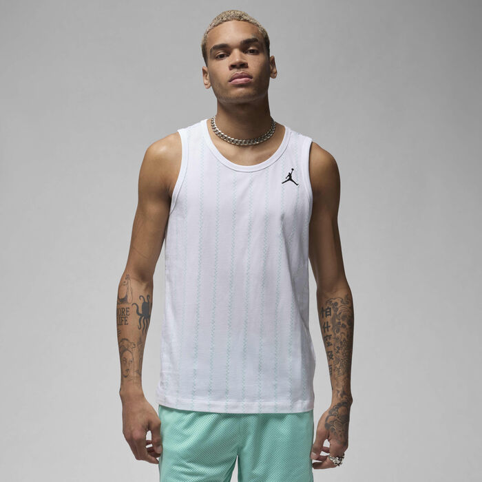 Jordan Men's Flight MVP Tank Top White image number 0
