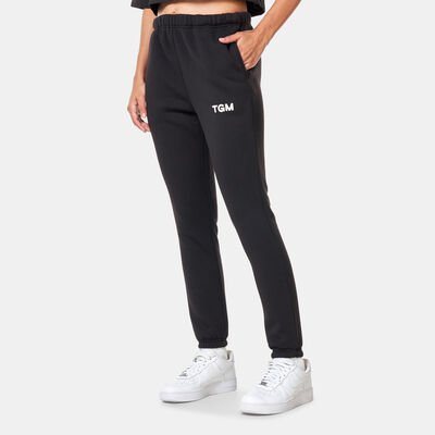 The Giving Movement Women's Logo Sweatpants Black The Giving Movement Women's Logo Sweatpants Black