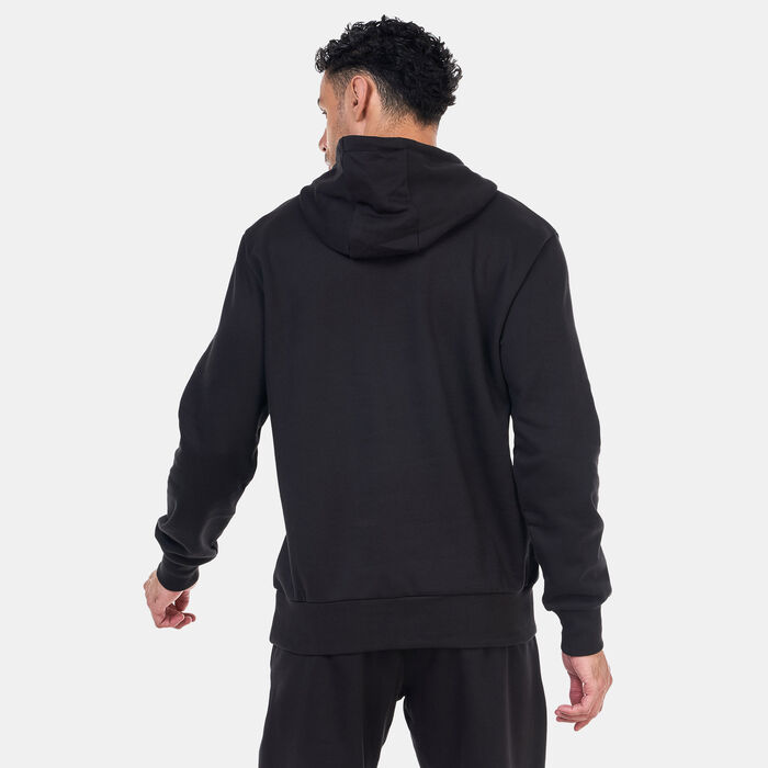 PUMA Men's Basketball Graphic Booster Hoodie Black PUMA Men's Basketball Graphic Booster Hoodie Black image number 1