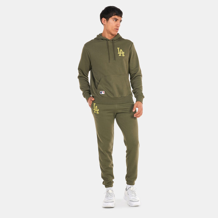New Era Men's Los Angeles Dodgers League Essential Joggers Green New Era Men's Los Angeles Dodgers League Essential Joggers Green image number 2