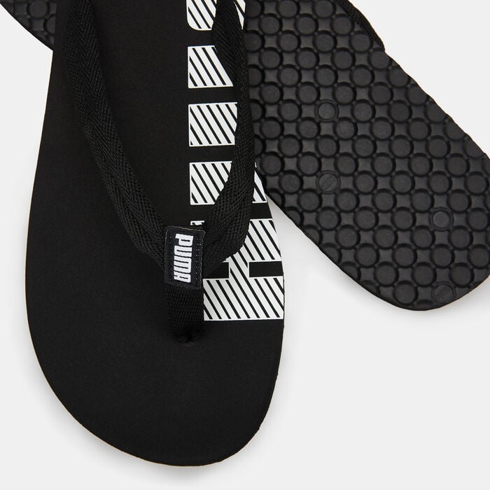 PUMA Men's Epic Flip V2 Slides Black PUMA Men's Epic Flip V2 Slides Black image number 3