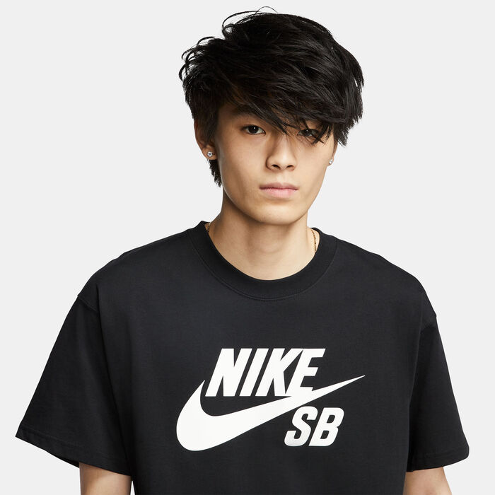 Nike Men's SB Skate Logo T-Shirt Black Nike Men's SB Skate Logo T-Shirt Black image number 5