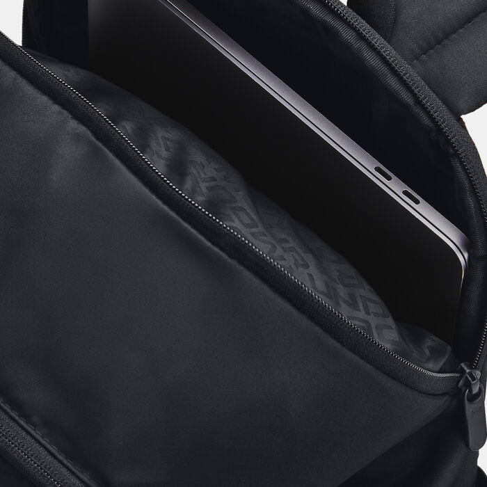 Under Armour Women's Studio Campus Backpack Black Under Armour Women's Studio Campus Backpack Black image number 4