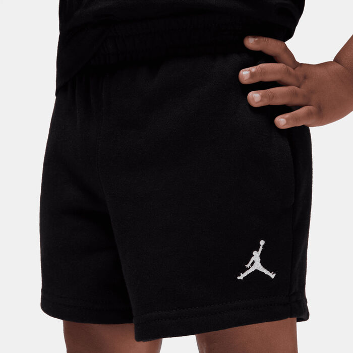 Jordan Kids' Brooklyn Fleece T-Shirt and Shorts Set Black image number 5