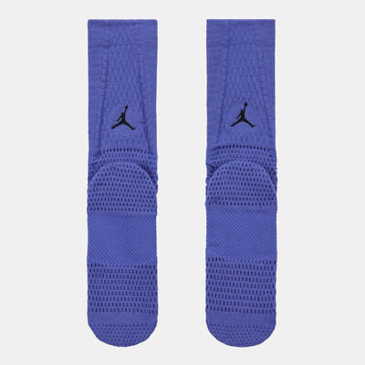 Jordan Unicorn Dri-FIT ADV Cushioned Crew Socks (1 Pair) Purple Jordan Unicorn Dri-FIT ADV Cushioned Crew Socks (1 Pair) Purple