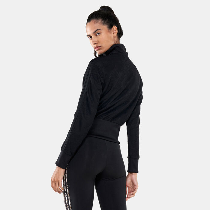 adidas Originals Women's Adicolor Classics Lace Track Jacket Black adidas Originals Women's Adicolor Classics Lace Track Jacket Black image number 1