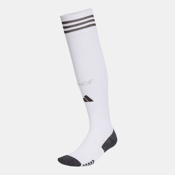 adidas Men's Real Madrid 25/26 Home Over-The-Calf Football Socks White adidas Men's Real Madrid 25/26 Home Over-The-Calf Football Socks White image number 0