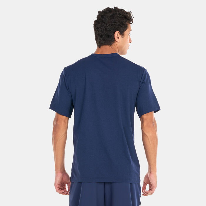 Nike Men's Dri-FIT Track Club Running Top Blue image number 1