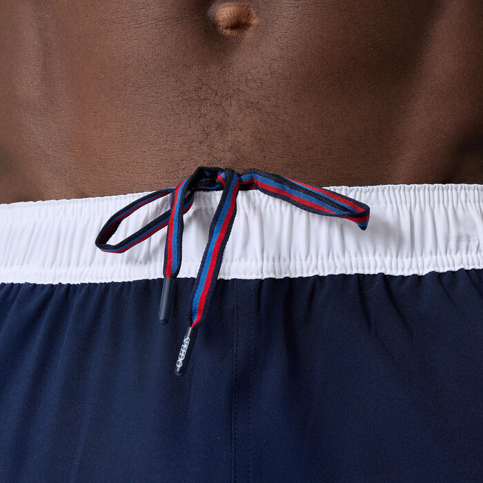 Speedo Men's Logo Volley Swimming Shorts Blue Speedo Men's Logo Volley Swimming Shorts Blue image number 3