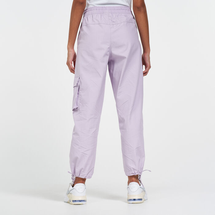 Buy Nike Women's Sportswear Icon Clash Pants Purple in KSA -SSS