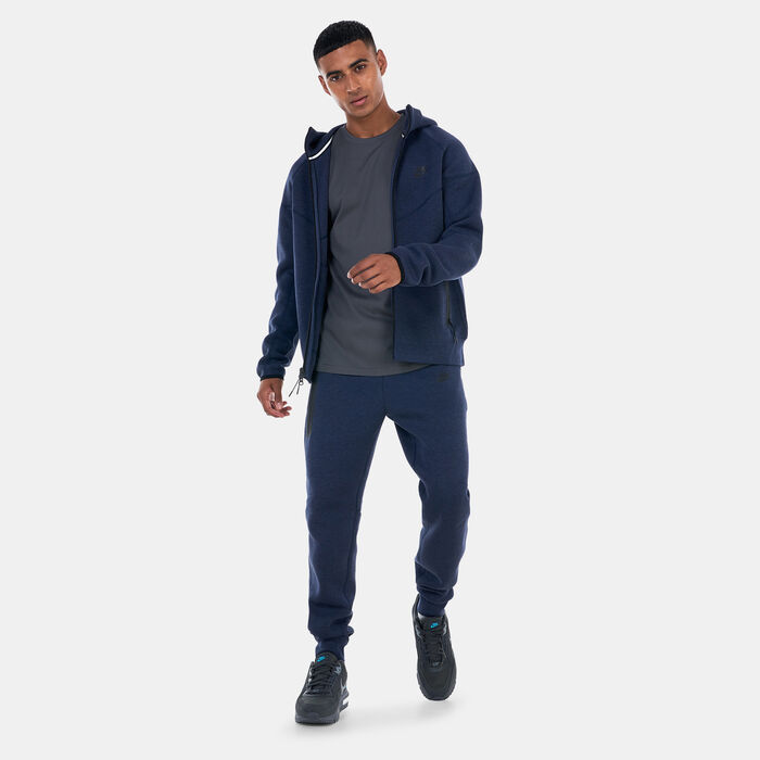 Nike Men's Sportswear Tech Fleece Windrunner Full-Zip Hoodie Grey Nike Men's Sportswear Tech Fleece Windrunner Full-Zip Hoodie Grey image number 2