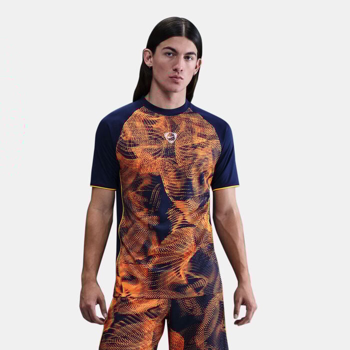 Nike Men's Academy+ Dri-FIT Football Top Blue Nike Men's Academy+ Dri-FIT Football Top Blue image number 0