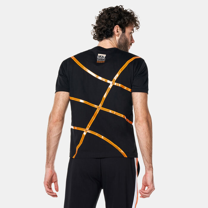 EA7 Emporio Armani Men's Graphic Series T-Shirt Black EA7 Emporio Armani Men's Graphic Series T-Shirt Black image number 2