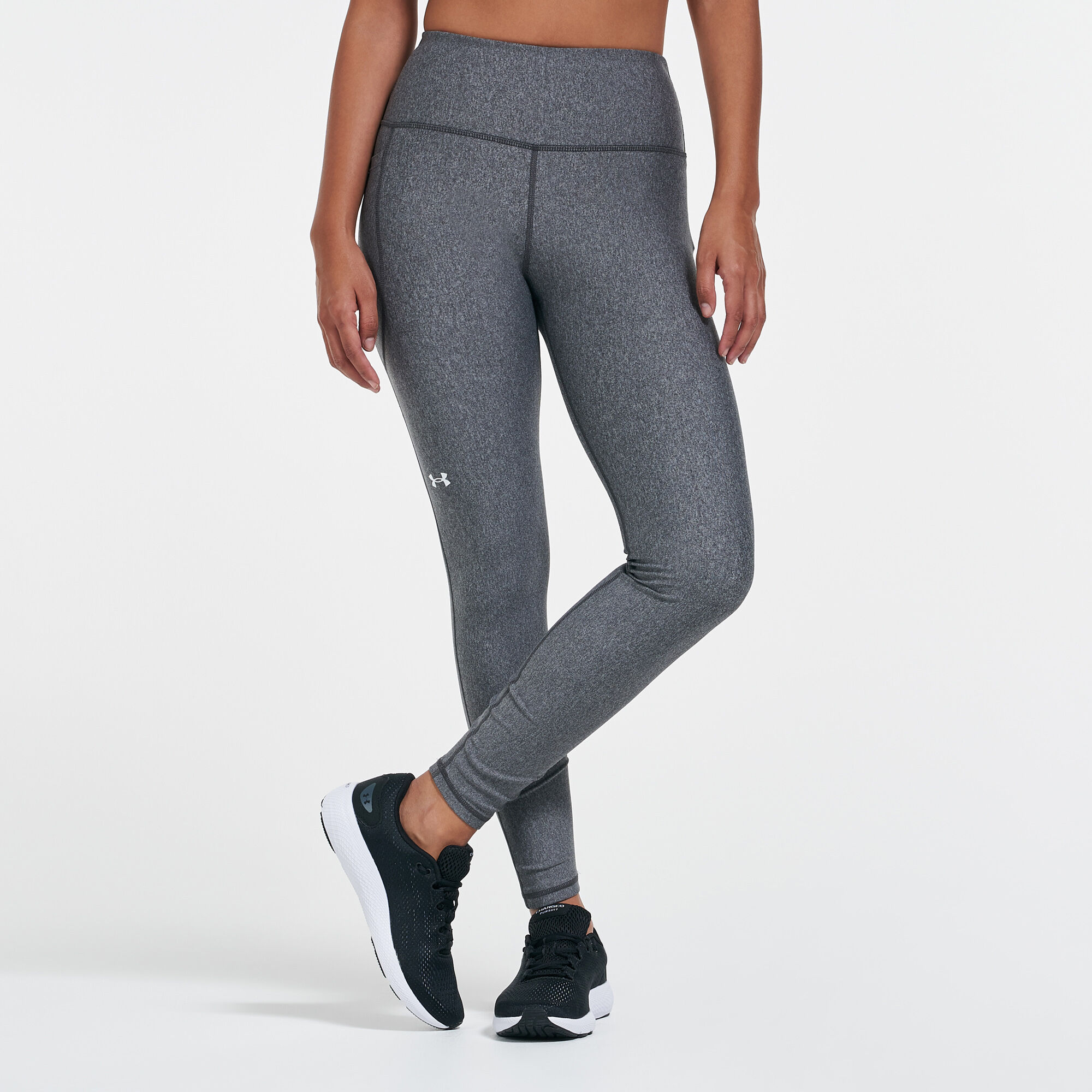 Under armour on sale leggings grey