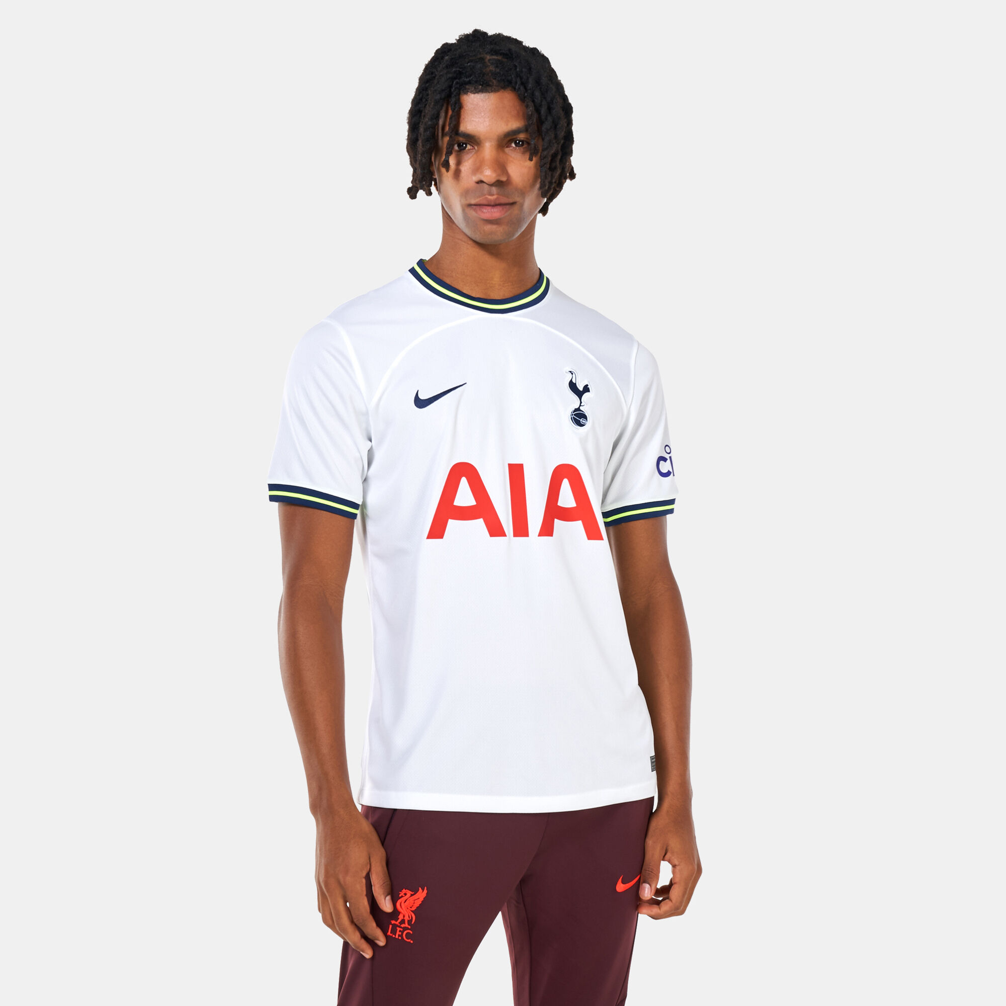 Men s Tottenham Hotspur Dri FIT Stadium Home Football Jersey 2022 23 White Nike in KSA SSS