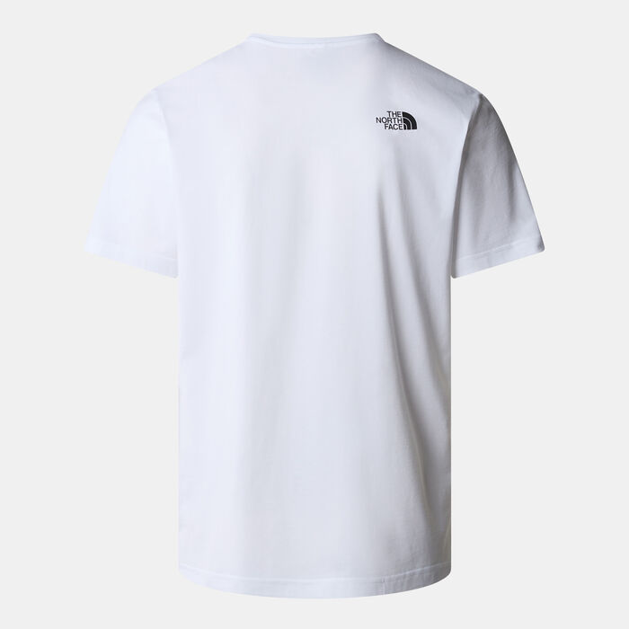 The North Face Men’s Graphic Half Dome T-Shirt White The North Face Men’s Graphic Half Dome T-Shirt White image number 1