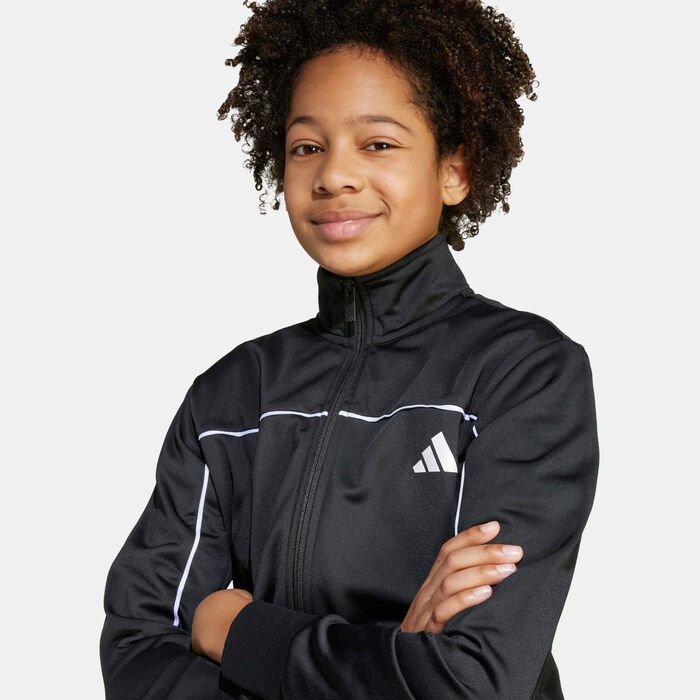 adidas Kids' Colour Pop Tracksuit Black adidas Kids' Colour Pop Tracksuit Black image number 3
