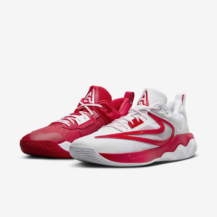 Nike Giannis Immortality 3 ASW Basketball Shoes Red image number 4