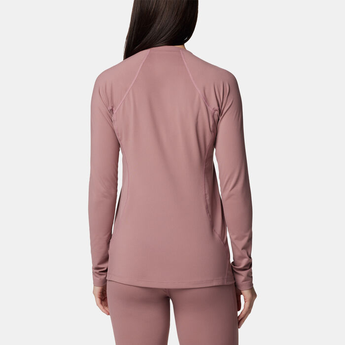Columbia Women's Midweight Stretch Baselayer Long Sleeve Top Purple image number 1