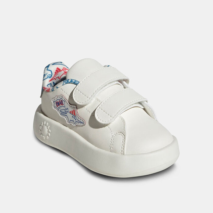 adidas Kids' Advantage Dino Shoes White adidas Kids' Advantage Dino Shoes White image number 1