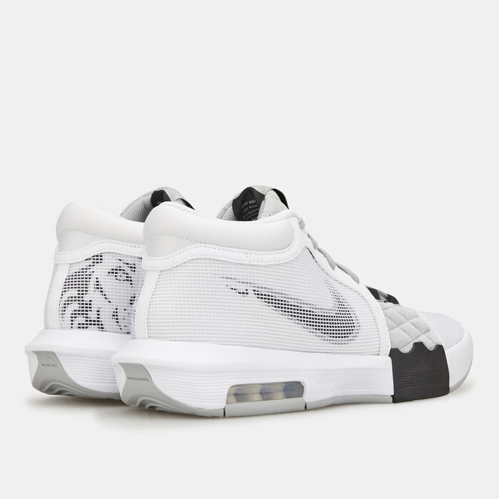 Nike LeBron Witness 8 Basketball Shoes White image number 2