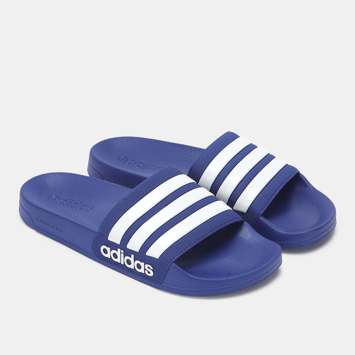 adidas Men's Adilette Shower Slides Blue image number 0