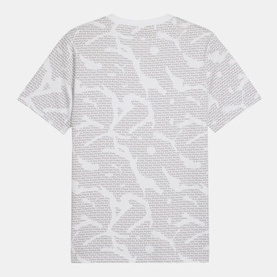 PUMA Men's Essential Logo Lab T-Shirt Grey PUMA Men's Essential Logo Lab T-Shirt Grey