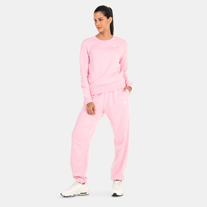 Buy Nike Women's Sportswear Club Fleece Sweatpants Pink in KSA -SSS