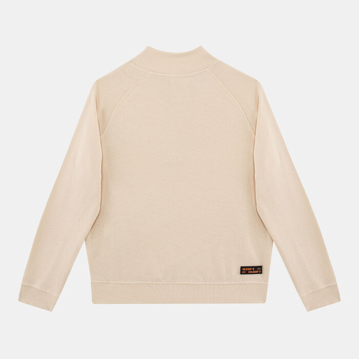 Sun and Sand Sports Kids' 1/4-Zip Sweatshirt Beige Sun and Sand Sports Kids' 1/4-Zip Sweatshirt Beige image number 1
