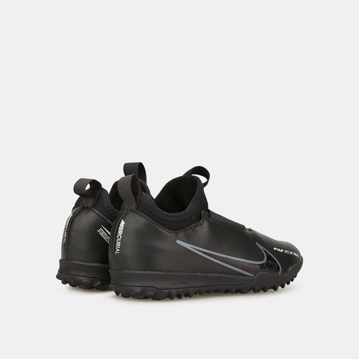Nike Kids' Mercurial Vapor 15 Academy Turf Football Shoes (Younger and Older Kids) Black Nike Kids' Mercurial Vapor 15 Academy Turf Football Shoes (Younger and Older Kids) Black image number 2