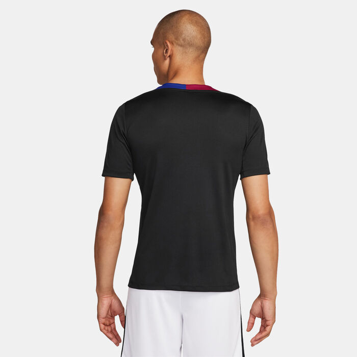 Nike Men's FC Barcelona Dri-FIT Strike Drill Football Top Black Nike Men's FC Barcelona Dri-FIT Strike Drill Football Top Black image number 1